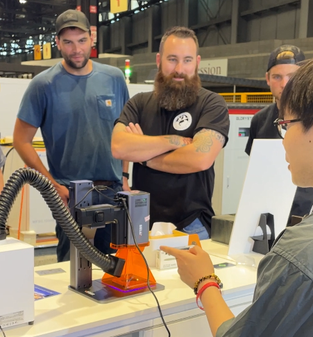 SIELUX Joins Hymson at FABTECH 2025: Bringing Portable Laser Engraving Innovation to the Global Metal Fabrication Stage