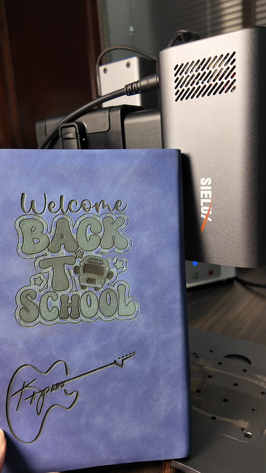 How to Create Stunning Custom Notebooks with the Sielux SL2 Laser Engraver Machine