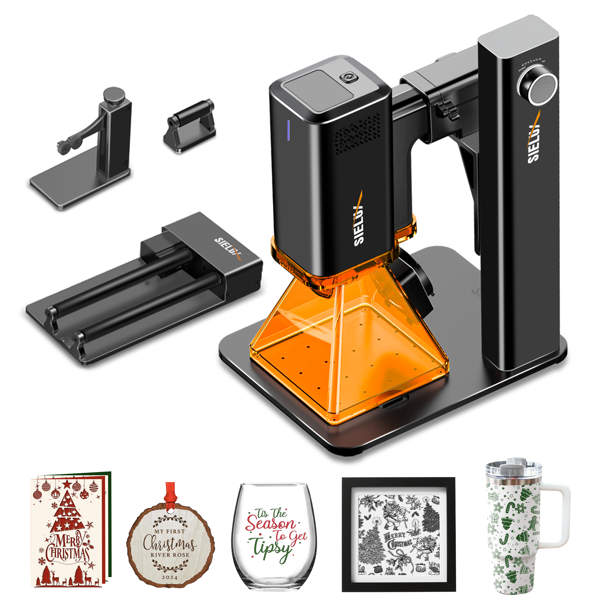 Sielux SL2 AI Laser Engraver | Handheld & Desktop 2-in-1 | 10W Power Sielux SL2 AI Laser Engraver | Handheld & Desktop 2-in-1 | 10W Power