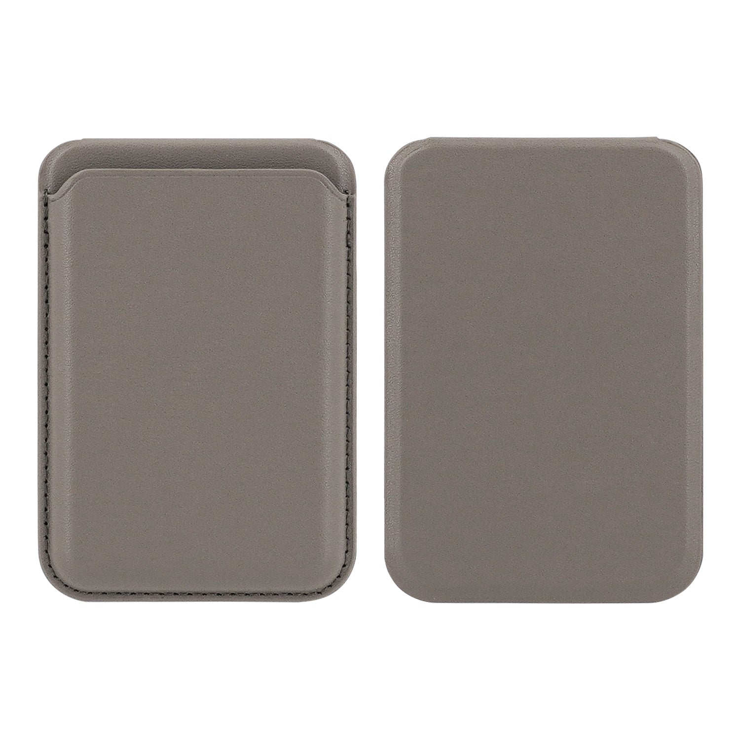Gray Magnetic Card Wallet for Sielux SL2 engraving