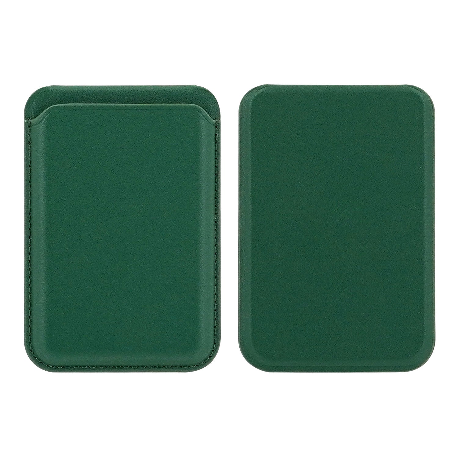 Green magnetic card wallet for Sielux SL2 engraving