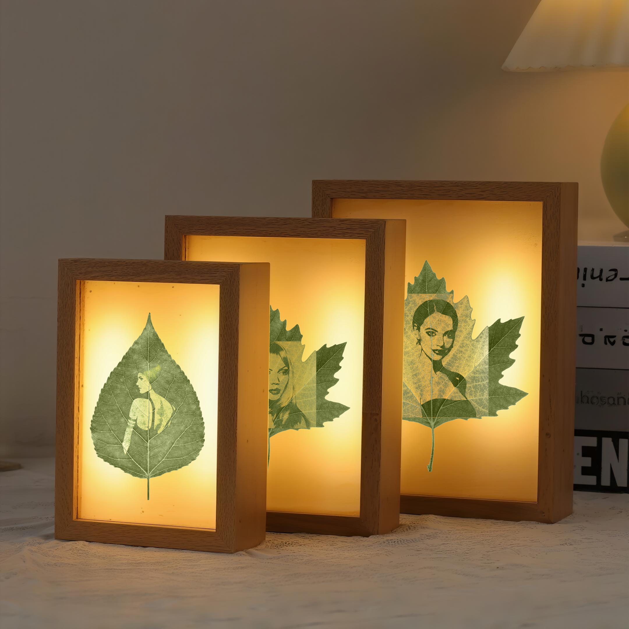 Sielux SL2 created detailed leaf engraving art on natural material