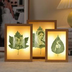 Sielux SL2 precision laser engraving of botanical leaf art